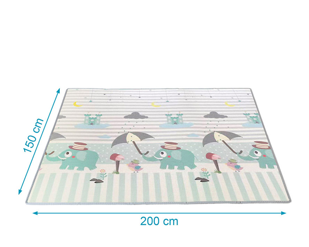 Tapete juegos plegable 200x150 cm.